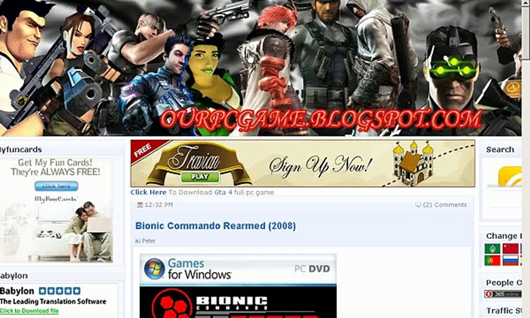 download free bionic commando rearmed 2 pc